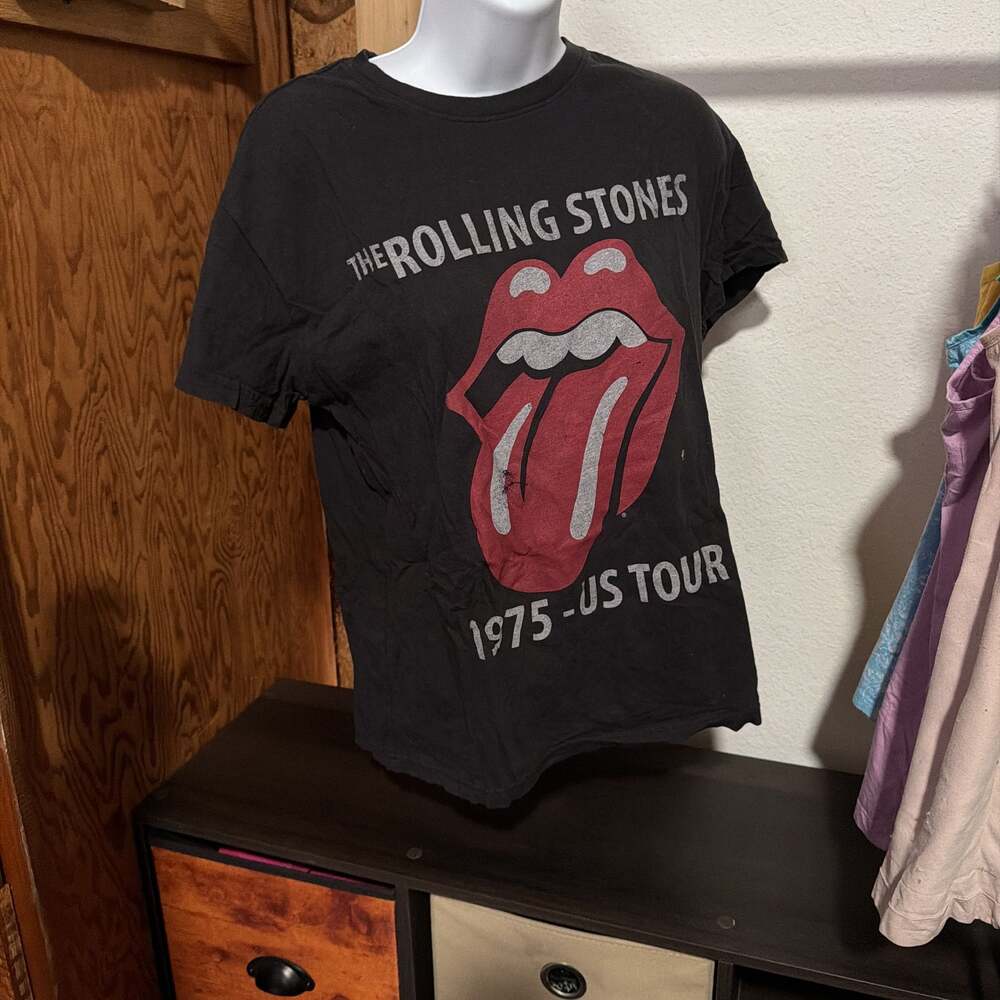The Rolling Stones 1975 US Tour T-Shirt